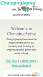 Mobile Screenshot of changingaging.org